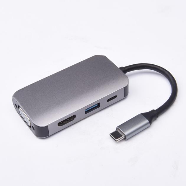 Type C To HDMI VGA PD