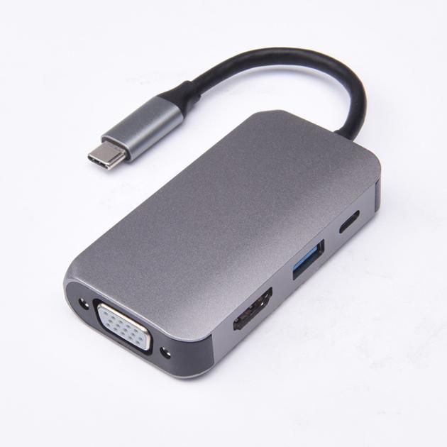 Type C To HDMI VGA PD
