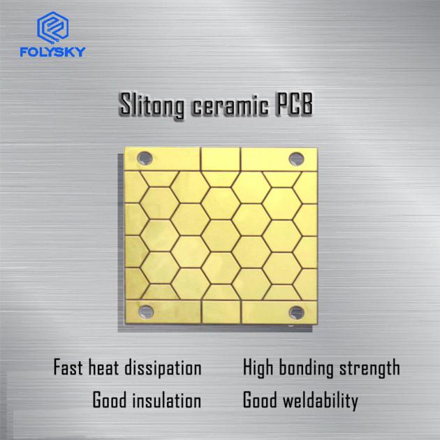 Sliton Ceramic Circuit Board for Sensors