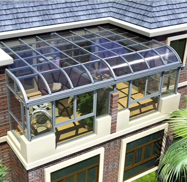 Balcony Roof Glass Veranda Special Design