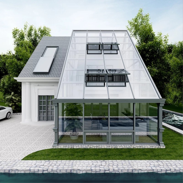 Balcony Roof Glass Veranda Special Design