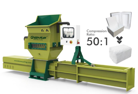 GREENMAX APOLO C200 compactor-a smart foam recycling machine