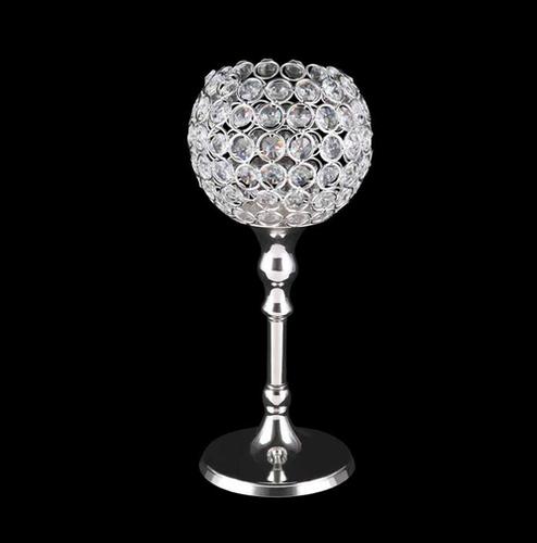 Crystal candle holders for wedding supply