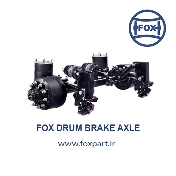 Semi-Trailer Intra Drum Brake Axle with Air Suspension