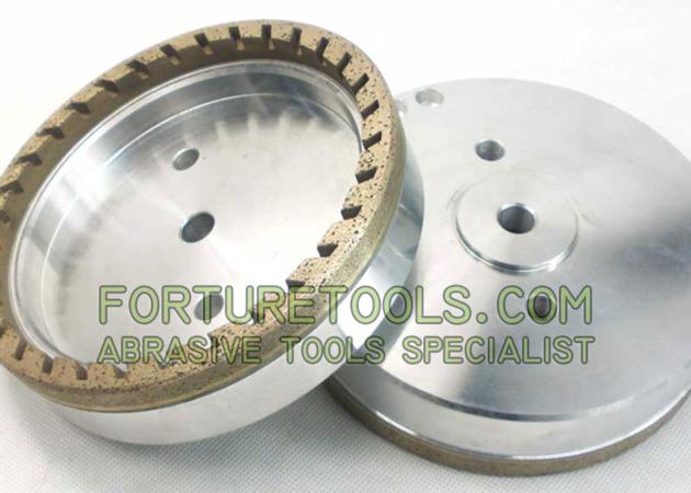 Full Segmented Diamond Cup Grinding Wheel for Glass Double Edging Machine Position