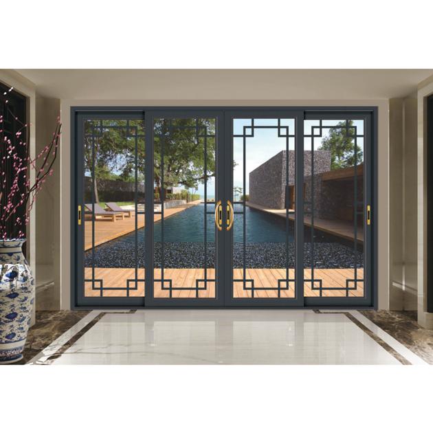 Interior Aluminum Sliding Glass Doors With