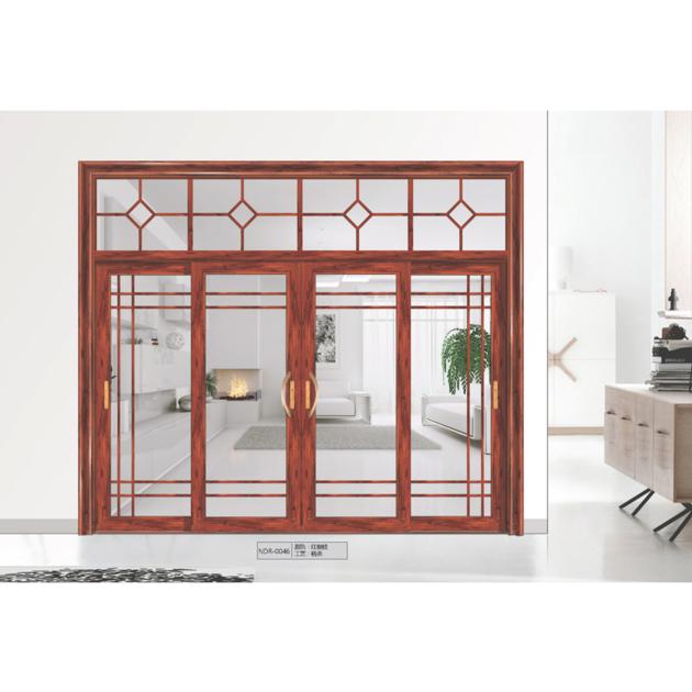 Interior Aluminum Sliding Glass Doors With