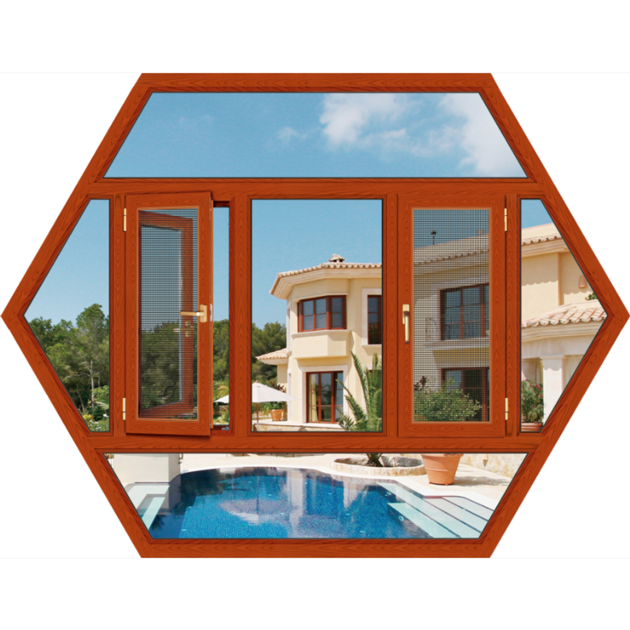 Home Safety Opening Powder Coated Aluminum
