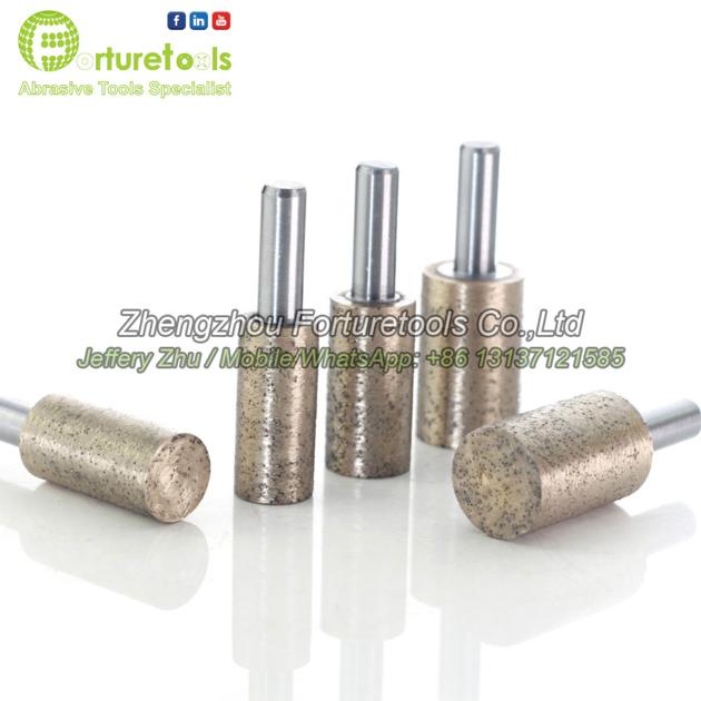 Forturetools Metal bond diamond mounted points sintered abrasive tools for grinding and dressing