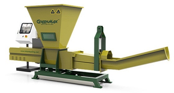 Beverage bottles recycling with GREENMAX Poseidon series machine