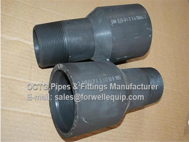 Swage Nipple 4-1/2in 8Rnd EUE PIN X PIN L80 Grade