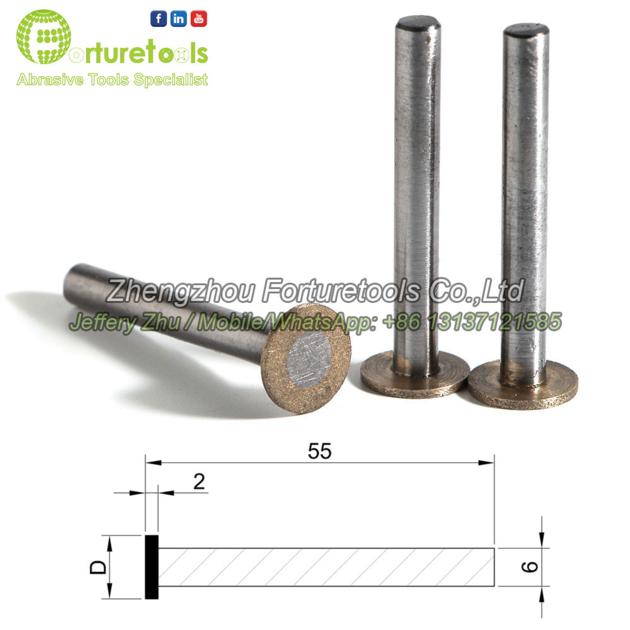 T Shape Sintered Diamond Mounted Point
