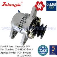 Forklift part Alternator 