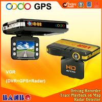 car DVR with GPS and radar
