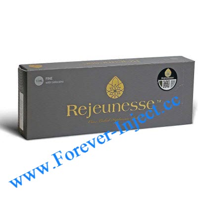 Rejeunesse Fine, dermal fillers, Cross-linked hyaluronic acid