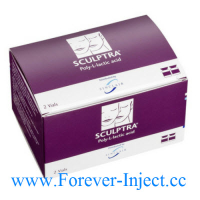 sculptra, 2vials/pack, dermal fillers, 