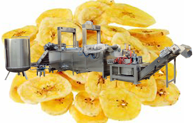 Fully Automatic Banana Chips Processing Line
