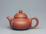 Purple clay  tea pot