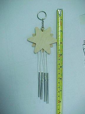 five-angular star windchime