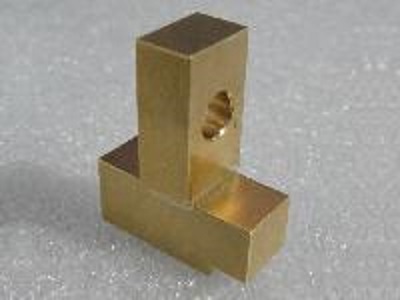 CNC Milled Copper Parts