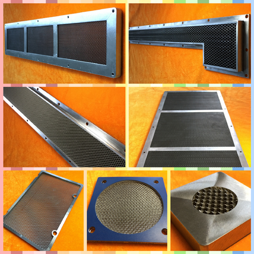 EMI/EMC Hexcel Honeycomb Shielding Vent/Filter/Panel