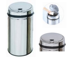 Trash Can,Stainless Steel Trash Can,Infrared Trash Can,Garbage Can,Trash Bin