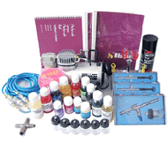 Temporary Airbrush Tattoo Kit 1