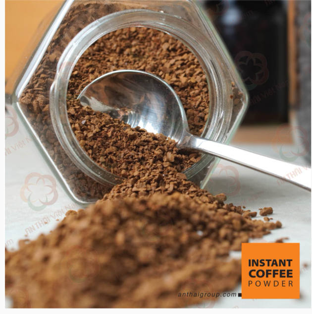 INSTANT COFFEE SPRAY DRIED AND FREEZE