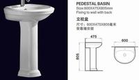 Pedestal basin