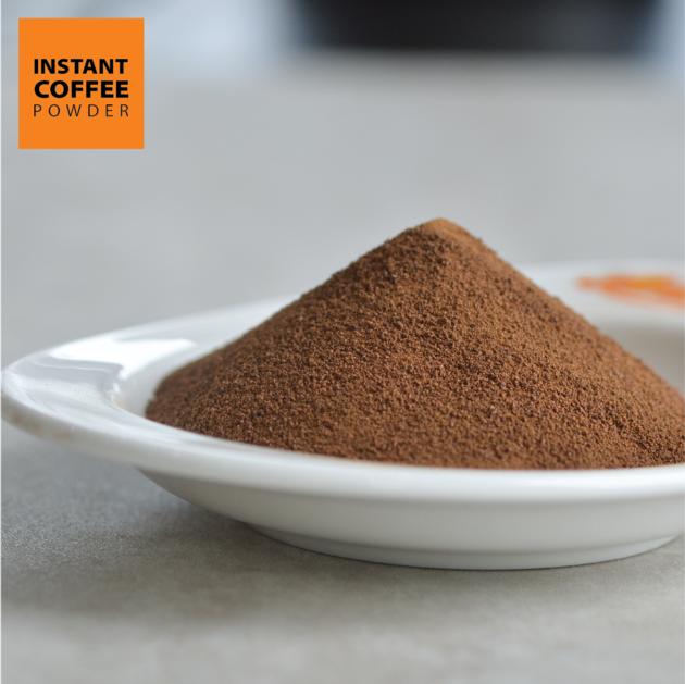 SPRAY DRIED INSTANT COFFEE POWDER CHOCOLATE AND CARAMEL TASTE