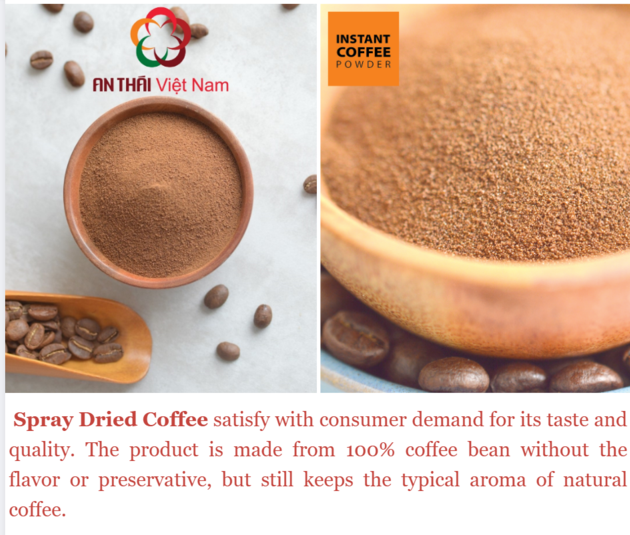 SPRAY DRIED INSTANT COFFEE POWDER CHOCOLATE