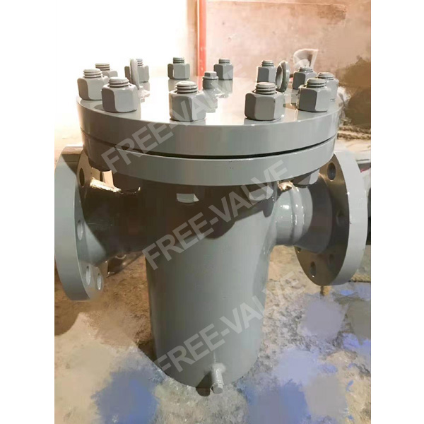 fluorine lined Basket Strainer Flanged Ends ANSI Class150/300/600