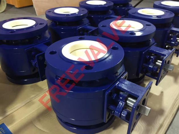 Anticorrosive Ceramic Lined Ball Valve for chemical industry