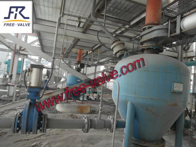 Pneumatic Ceramic Feeding Double Gate Valve