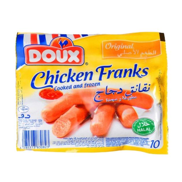 DOUX Frozen Chicken Franks Wholesale
