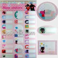 Waterproof Name Sticker