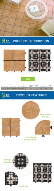 Frost ceramic decking tile