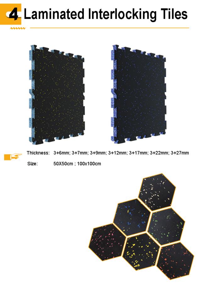 gym indoor flooring interlocking mat