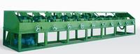 Round pipe polishing machine
