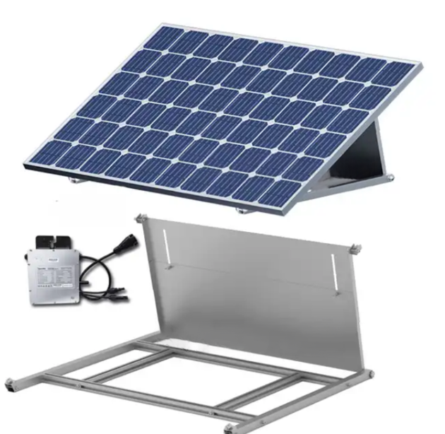 Adjustable Balcony Solar Panel Mounting System Solar Bracket Kit For Home Use