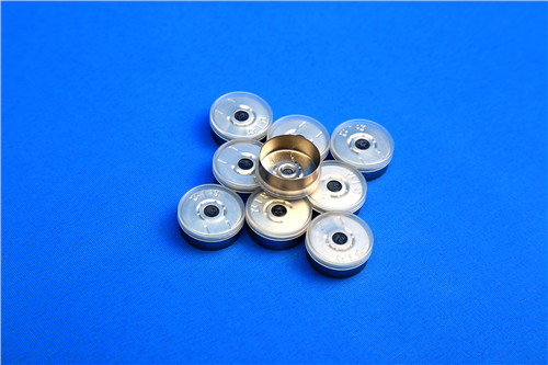Aluminum tear off caps glass bottle closures tear off caps for amber bottles