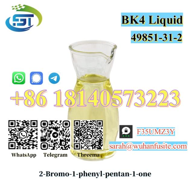 Hot sales CAS 49851-31-2 BK4 Liquid 2-Bromo-1-phenyl-1-pentanone in stock