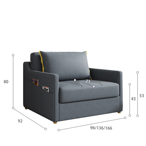 Sofa Bed Foldable Dual Purpose Living