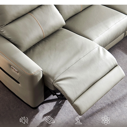 2022 Head Laminated Textured Cowhide Sofa
