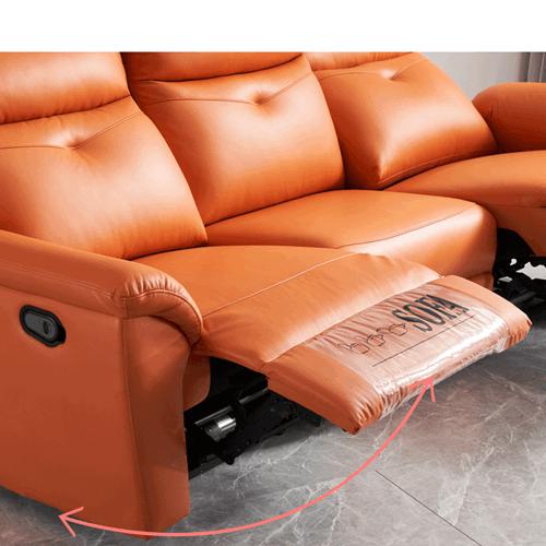 New Space Capsule Leather Function Sofa