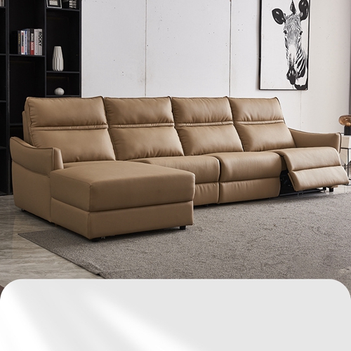 Multifunctional Sofa Modern Minimalist Nordic Living Room Combination Leather Electric Sofa