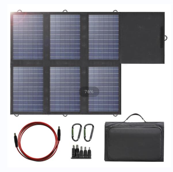 IP67 Waterproof Portable Solar Panel Foldable Charger 60W