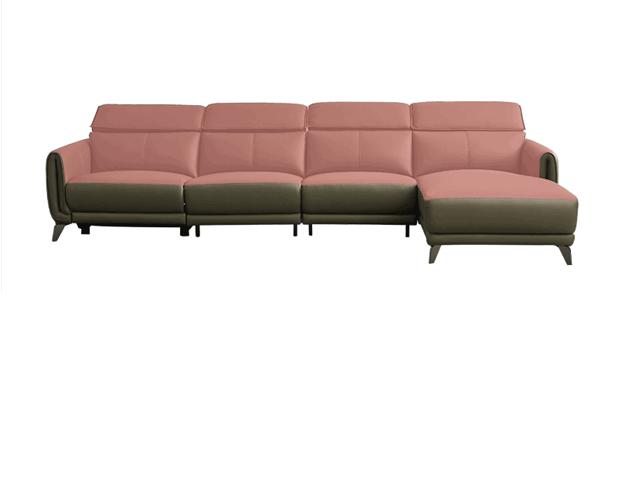 Italian Minimalist Three Seat Chaise Longue