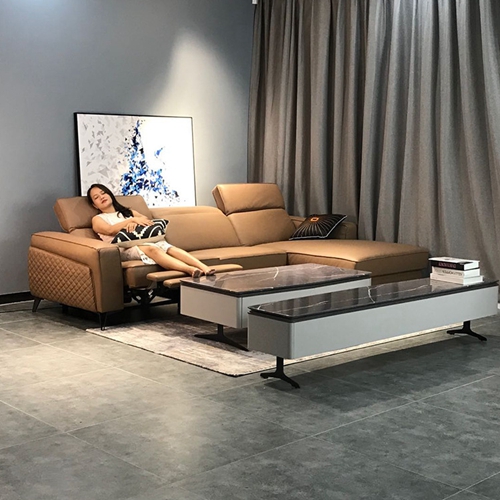 Italian Leather Sofa Space Capsule Electric