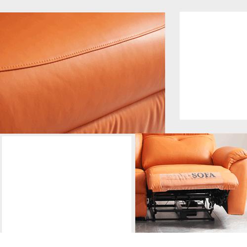 New Space Capsule Leather Function Sofa